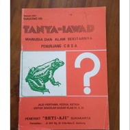 Old book Questions and Answers on Humans and Nature surrounding CBSS for elementary school class IV 