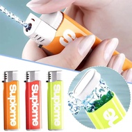 Portable Lighters Water Treat Prank Briquets-Shape Spoofing Toys Realistic Funny Water Play