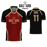 fashion Jersey 2025 Anime Blue Lock Isagi Yoichi Bastard Munchen Team Football Jersey Sportswear Men