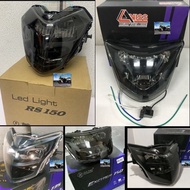 ZHI.PAT LED HEAD LAMP LC135 V1 - V6/ Y15ZR V1 V2/ RS150/ LAGENDA SRL115-FI