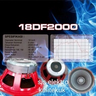 Speaker 18 Inch Apollo 18DF2 Doble magnet