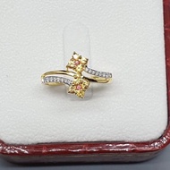Real Gold Gemstone Ring Diamond {{Ring Size Notification Chat Channel}}