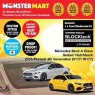 Dr Shadez BLOCKtech Custom Car Front Windscreen Foldable Sunshade for Audi A3 Q3 BMW Active Gran Tou