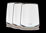 NETGEAR Orbi Mesh WiFi 6 旗艦級三頻路由器 3 件套裝 (RBK863S), 另有2件裝 $6600