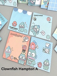 4pcs/16pcs Sanrio Clown Fish Notes, Ins Cute Sticky High Beauty Memos, Student Classroom Notes And C