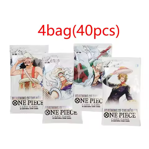New Hot sale 40/300Pcs Anime ONE PIECE card TCG OP-05 Luffy Zoro Shanks Trading Collection Card for 