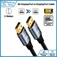 DisplayPort 1.4 Cable (DP to DP 60Hz 240Hz - 32.4Gbps Bandwidth, Premium Gold Plated Head