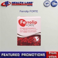 Ferrolip FORTE 30 packs Supplementing iron and blood