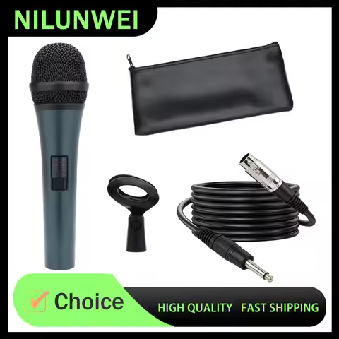 E845/S professional dynamic cardioid vocal wired handheld microphone, suitable for live streaming ka