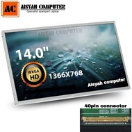 LED LCD Laptop B140XW01 V.8 V.6 V.0 Screen Display - 14inc Standard 40PIN Res.1366*768