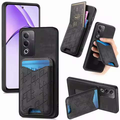For OPPO FIND X9 Pro 5G Leather Card Holder Wallet Case For OPPO Find X8 Ultra Back Panel Cover Find