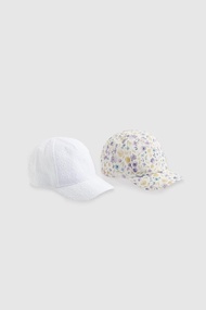 หมวกเด็ก Mothercare Floral Baseball Caps - 2 Pack HD682