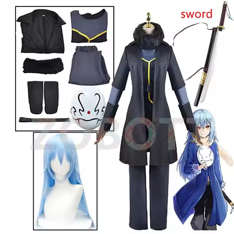 Rimuru Tempest Cosplay Anime That Time I Got Reincarnated as a Slime Costume cosplay sword Halloween