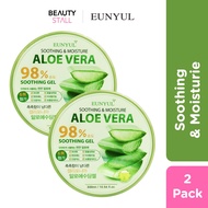 EUNYUL Aloevera Soothing Gel Aloe Vera Bundle-Pack (300ml x 2)