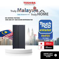 Toshiba GR-RS910WI-PMY(06) 820L Side-By-Side Door Inverter Refrigerator /Peti Sejuk/ 冰箱