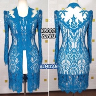 Knee-length kutubaru kebaya kebaya indonesia kebaya moden kebaya top - KB002 by almizan tailor