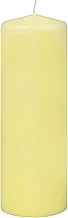 Zest Candle 90-Hour Burn Time Pillar Candle, 3 by 9-Inch, Ivory