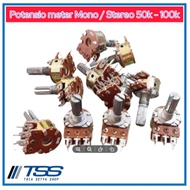 50K 100K Mono meter potentiometer / Stereo Vr Votensio meterST