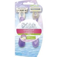 Schick Quattro 4 一次性女性用刮鬍刀（敏感肌專用）2入裝
