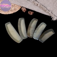 HabitatPort 1*Natural Amber Ox Horn Comb Hair No Static Health Care Brush Hairdressing Comb MY