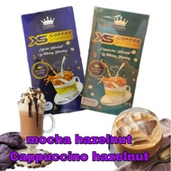 SLIMMING PRODUK,KOPI KURUS,XS COFFEE MOCHA HAZELNUT, XS COFFEE CAPPUCCINO HAZELNUT 10 SACHET 1 KOTAK
