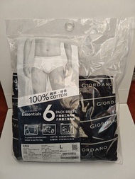 GIORDANO 男裝 三角內褲 4條  L