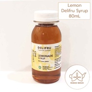 100mL Sirup Lemon Trieste - Lemon Syrup Sirop Delifru Lemonade