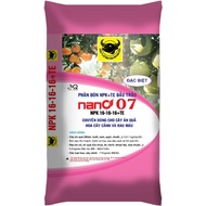 1kg Phân Bón Đầu Trâu NPK 16-16-16 + TE đặc biệt Chuyên Cho Cây Ăn Quả Hoa Cây Cảnh Và Rau Màu tách 