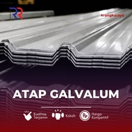 ATAP GALVALUM AZ50/AZ70 (Tebal 0.25 - 0,40 mm) - Rangka Raya Store