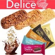 Delice Oats Chocolate Coklat Milk/ Chocolate Dark Chocolate/ White Chocolate Bag 1 Piece