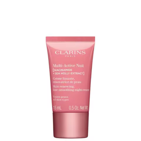 Clarins Multi-Active Renewing Day/Night Moisturizer Cream 15ml, All Skin Types, Original Skin Care H