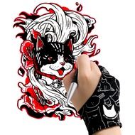 XPPen Artist Anti-fouling Glove Comfortable Free Size Cute Cat Glove for Drawing Tablet / Drawing Di