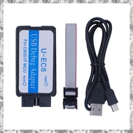 [I O J E] C8051F Emulator 3.3V-5V Downloader Programmer for JTAG /C2 U-EC6/U-EC5/EC3 USB Debug Adapt