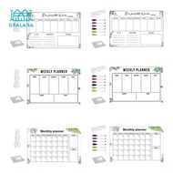 [nvnrbso] Acrylic Dry Erase Board Planner Board College Supplies Reusable Weekly Planning Board for 