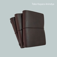 Leather Journal Passport A6 A5 | Handmade Handmade Handmade Journal Book