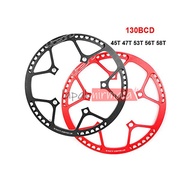 Chainring Litepro 130BCD Round Shape Large Size 53T 56T 58T Crankset Folding Bike