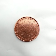 205 - koin kuno Euro 5 cent Belanda 2005