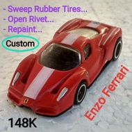 MERAH Hot Wheels Ferrari Enzo Custom Red