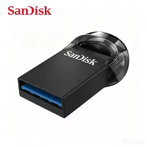 SanDisk USB 3.2 Ultra Fit Flash Drive Mini Pendrive 32gb 64gb 128gb 256gb 512gb 1Tb Storage Flash Me