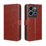 Cho Infinix Lưu ý 30 4G trường hợp ví lật đồ đựng thẻ vỏ bằng da PU vỏ Infinix note30 5g điện thoại