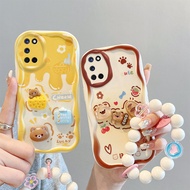 Casing For Oppo A92 / A72 / A52 / CPH2059 TPU Casing BBNYGZ Cream 3D Doll Phone Case With Multiple P
