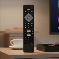 Universal Philips 4K Smart TV Remote Control, Compatible with Android, Netflix/YouTube  Alat Kawalan
