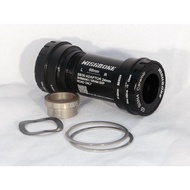 WISHBONE BB3024 Maoxin BB30 To 24 Ceramic Bearing BB Black SHIMANO/SRAM GXP