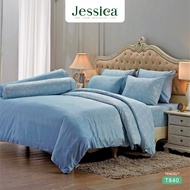 Jessica ครบเซท ผ้านวม + ผ้าปูที่นอน เจสสิก้า เทนเซล 500 เส้นด้าย หนา 13 นิ้ว ขนาด 3.5 5 และ 6 ฟุต ป้องกันไรฝุ่น ป้องกันกลิ่นอับชื้น ลายทั่วไป #1