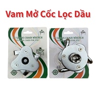 Oil filter opener, Oil filter cup remover, Oil filter opener with 3 round legs, flat feet