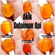 Batu Cincin 100% Asli Akik Sulaiman (Faceted).