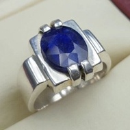 男士藍寶石戒指 男士真藍寶石戒指 男士天然藍寶石戒指