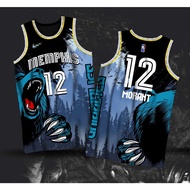 MEMPHIS Memphis Grizzlies Jersey Customize #12 Emphire Edition Jersey | Full Sublimation Jersey