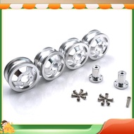 etheMetal Upgrade Shock-Proof Wheel Hub Rim for B1 B16 B24 B36 C14 C24 1/16  RC Truck with