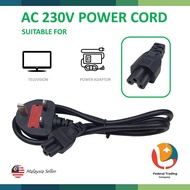 250V POWER CORD DESKTOP LAPTOP NOTEBOOK TV LCD LED MONITOR POWER CABLE